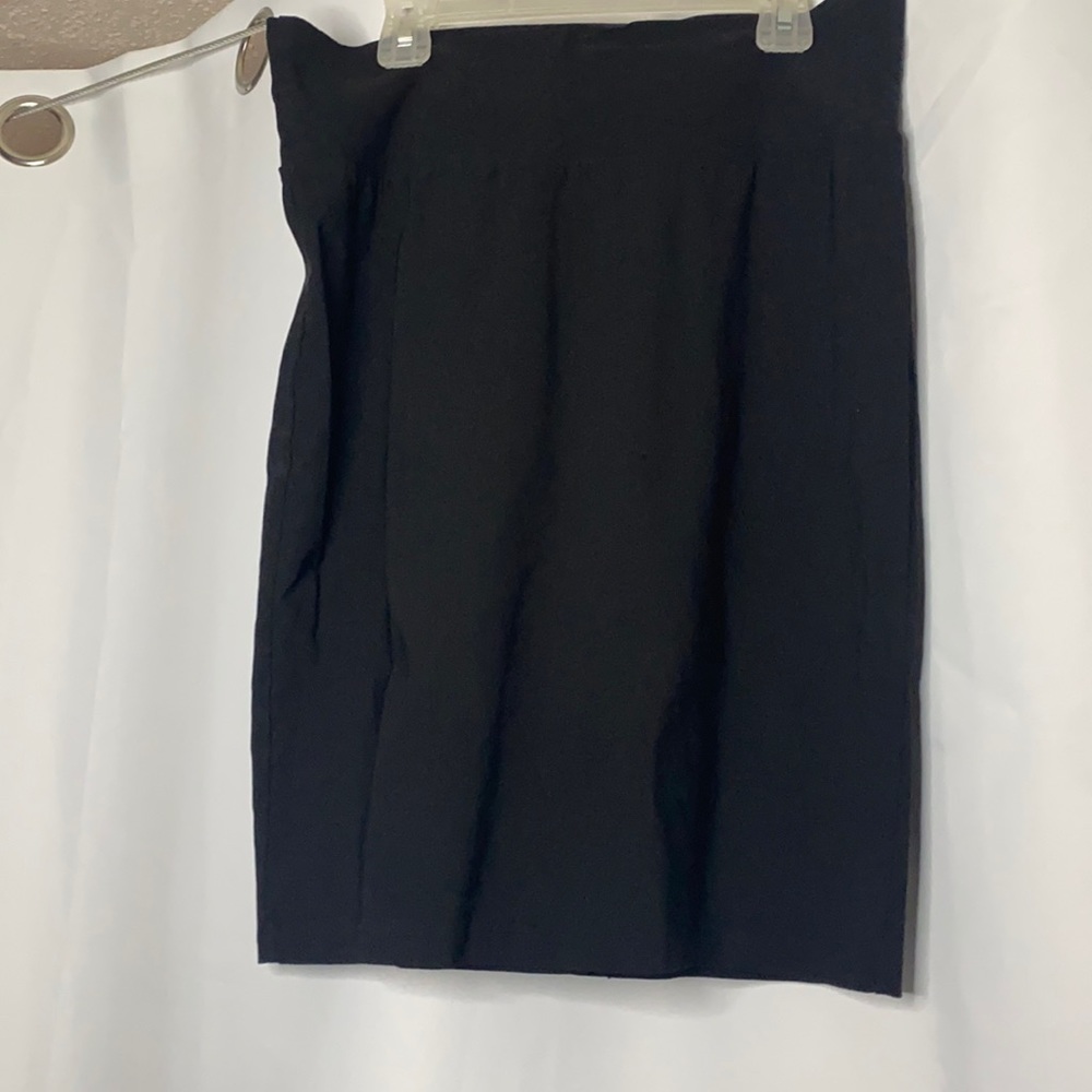 Black pencil skirt in good condition.